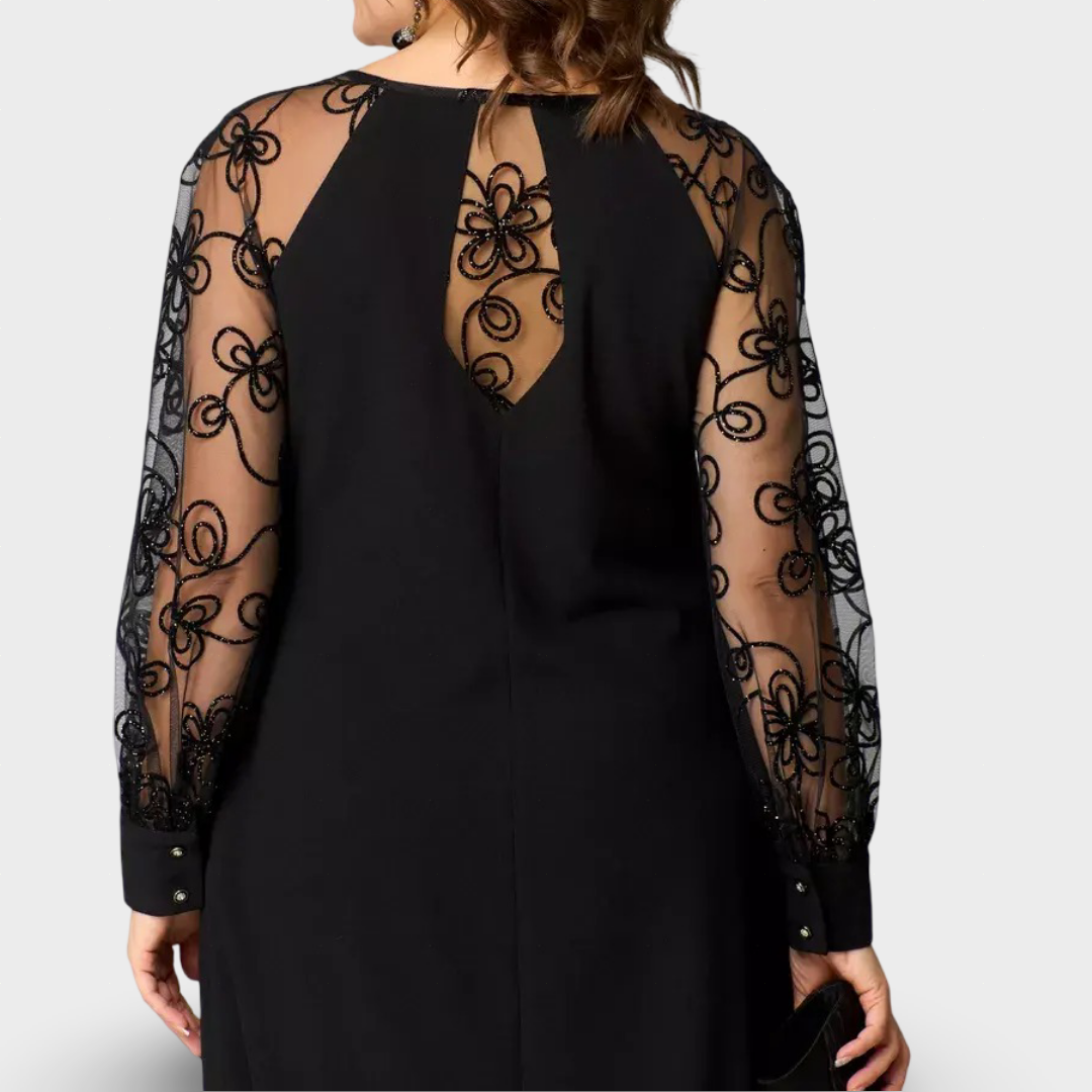 Bárbara - Vestido Elegante de Renda