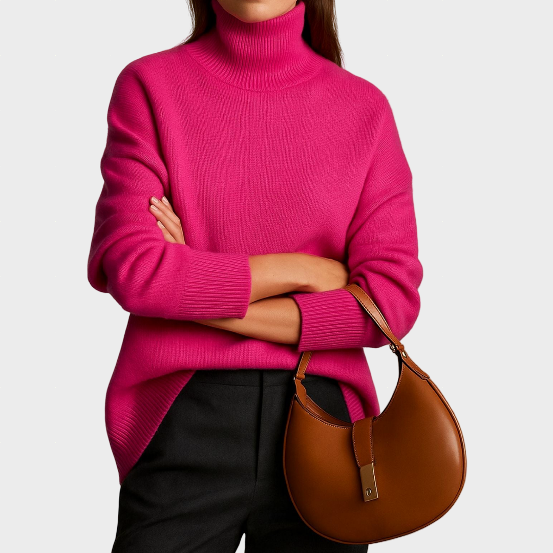 Valéria - Camisola de Gola Alta