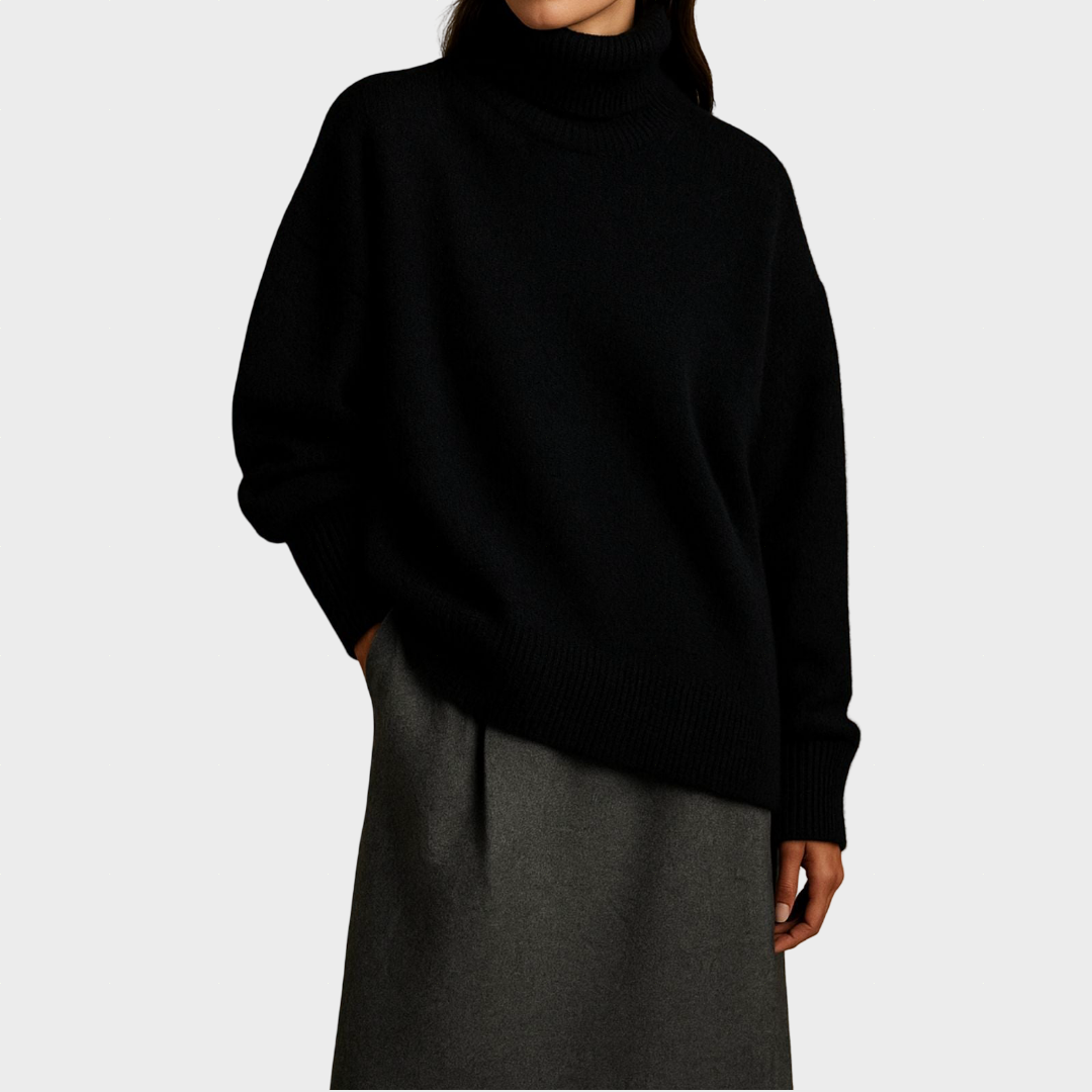 Valéria - Camisola de Gola Alta