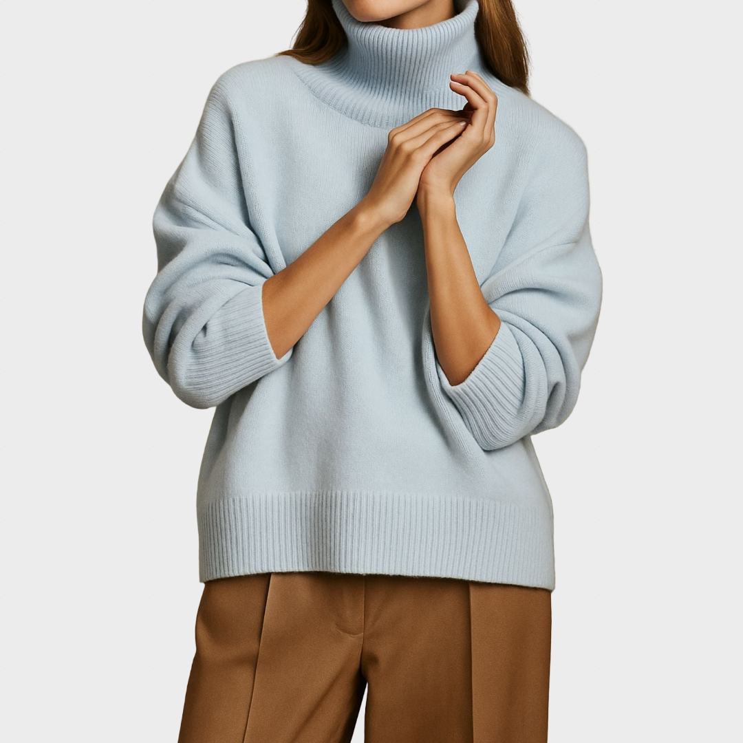 Valéria - Camisola de Gola Alta