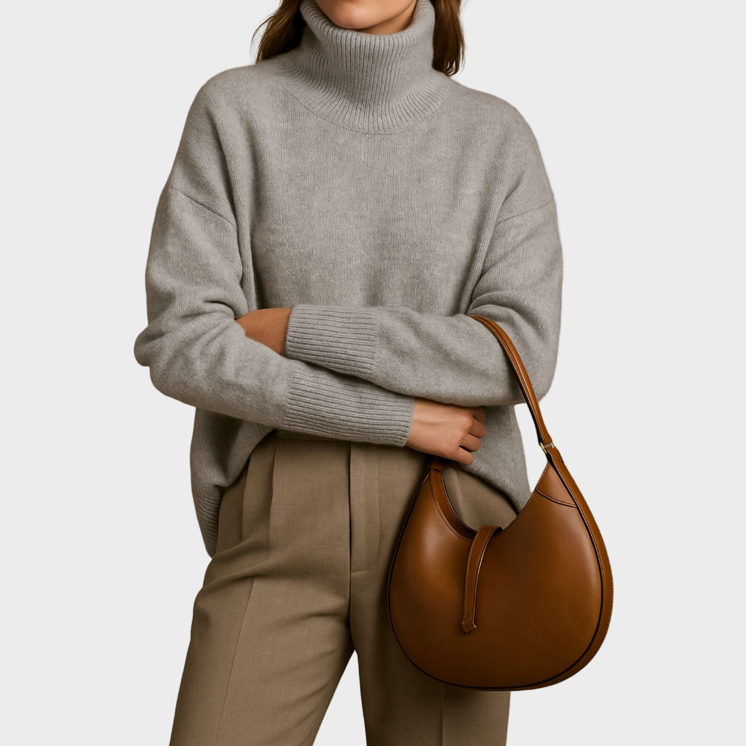 Valéria - Camisola de Gola Alta