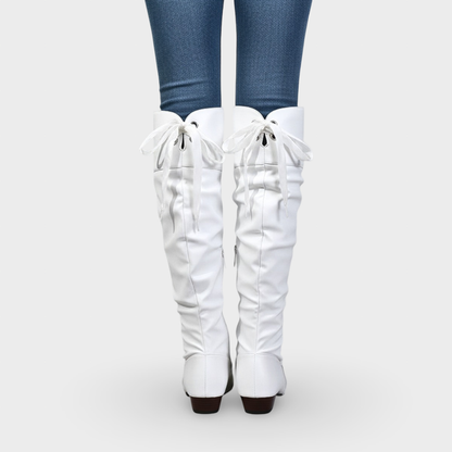 Violeta - Botas de Cano Alto Sofisticadas