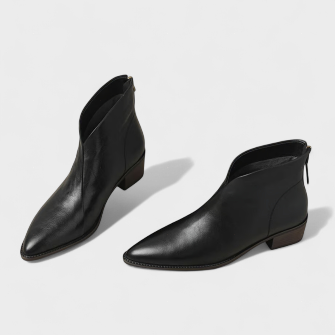 Camila - Bota Clássica de Couro