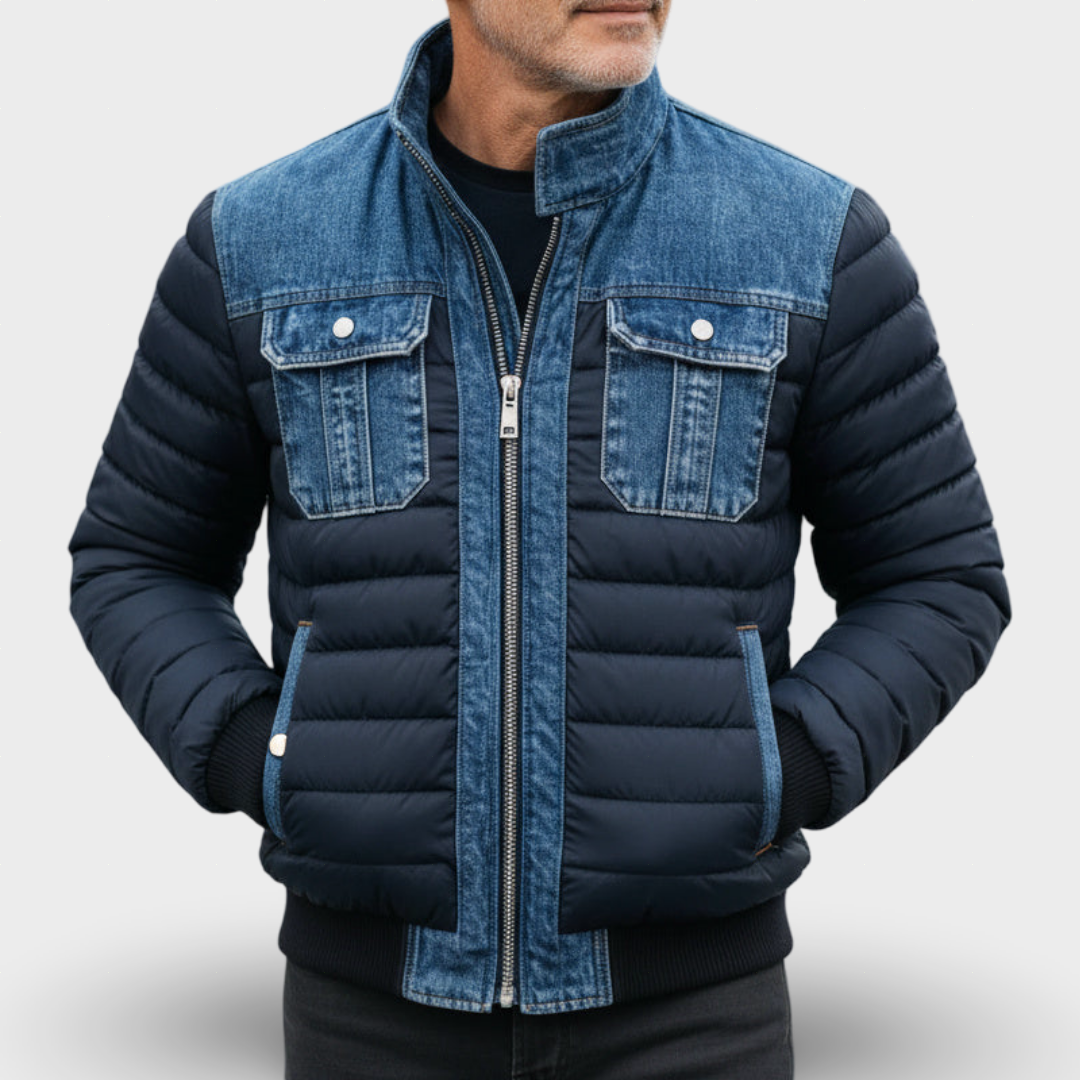 Diogo - Casaco Acolchoado de Ganga