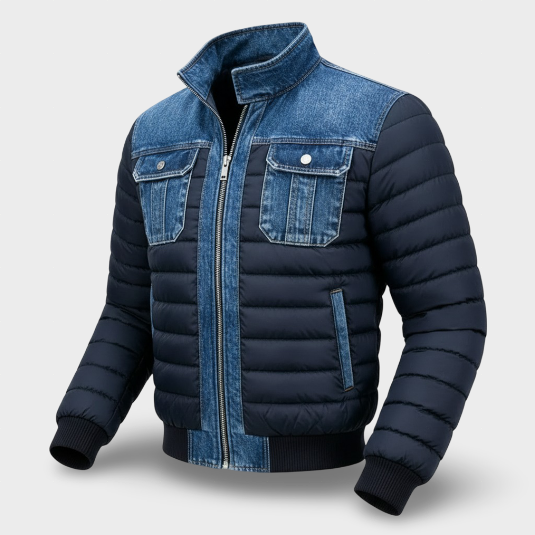 Diogo - Casaco Acolchoado de Ganga