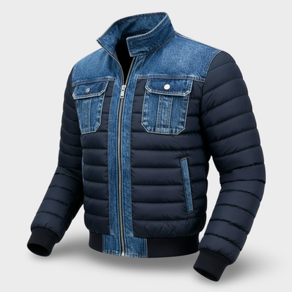 Diogo - Casaco Acolchoado de Ganga