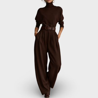 Lúcia - Conjunto Sofisticado de Cintura Alta