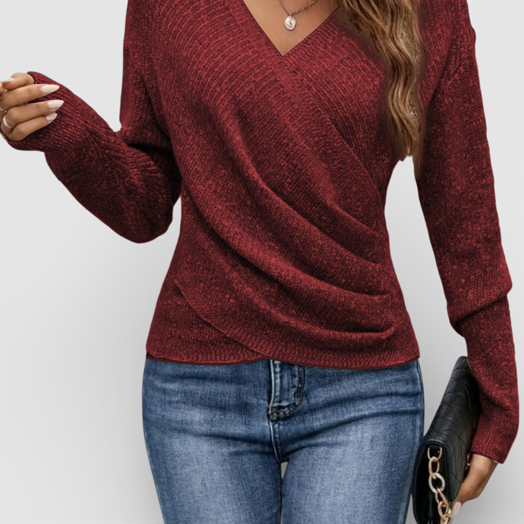 Matilde - Blusa com Detalhe Cruzado