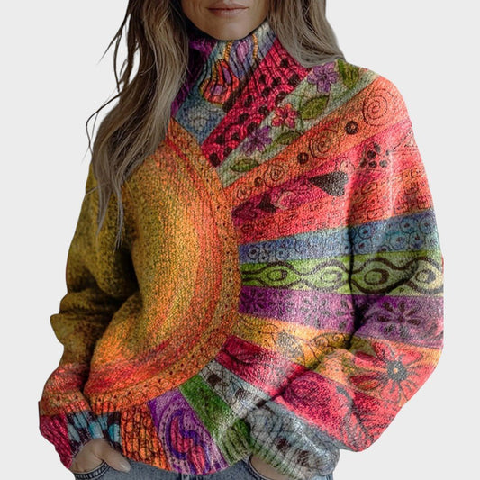 Daniela - Camisola de Malha Artística