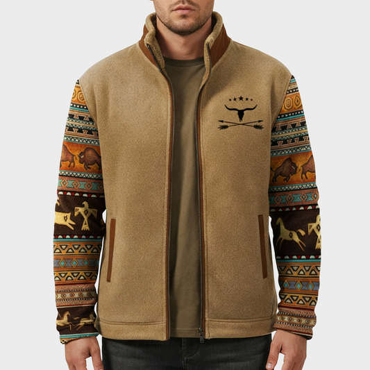 Tiago - Casaco de Estilo Tribal