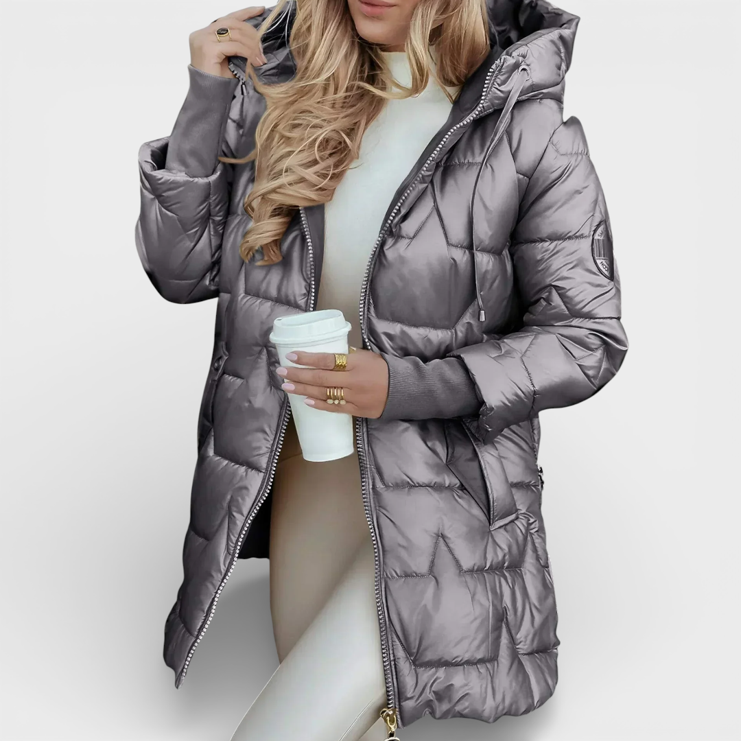 Maria - Casaco Puffer Elegante
