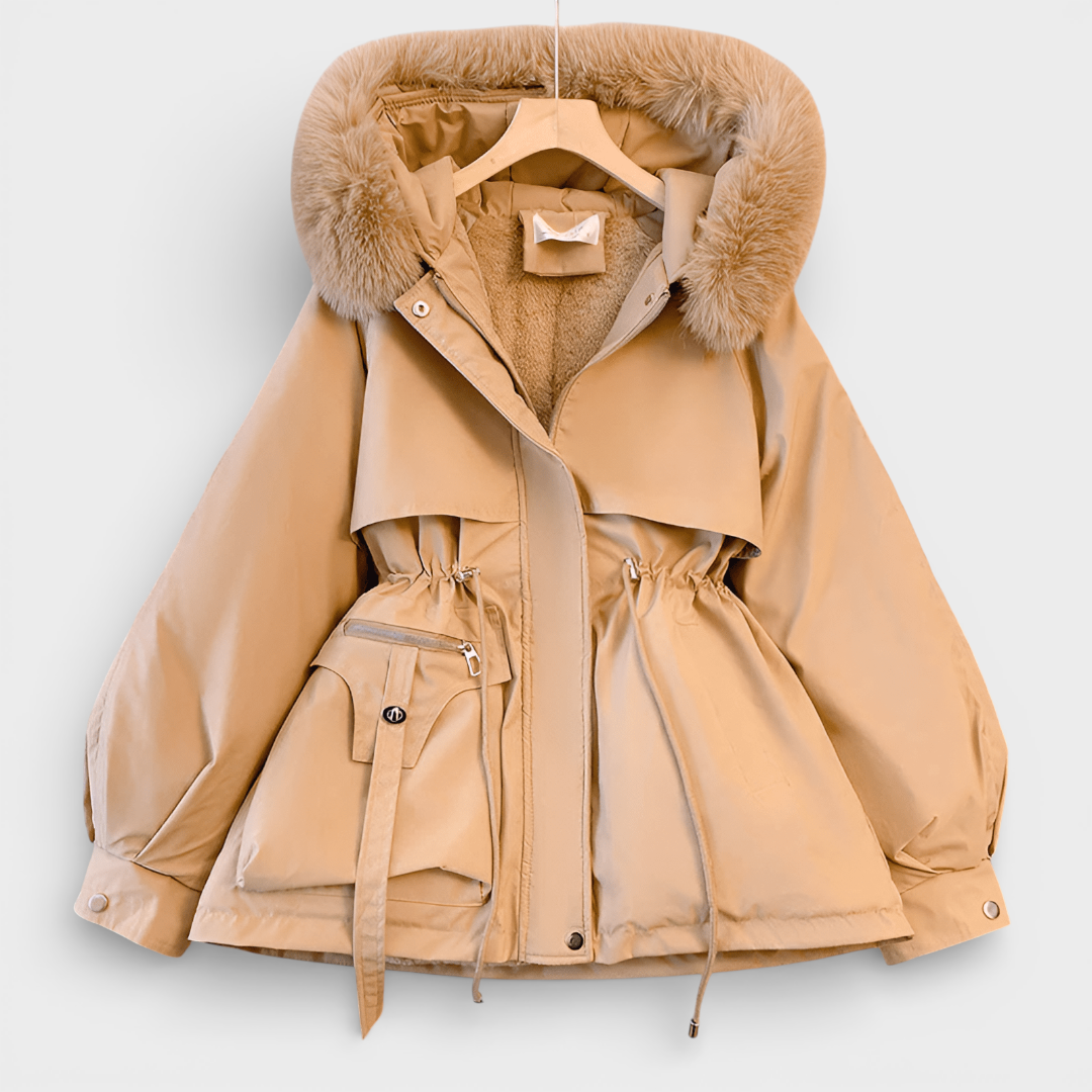 Milana - Casaco Impermeável de Pelo