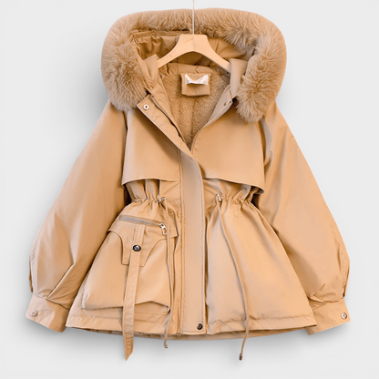 Milana - Casaco Impermeável de Pelo