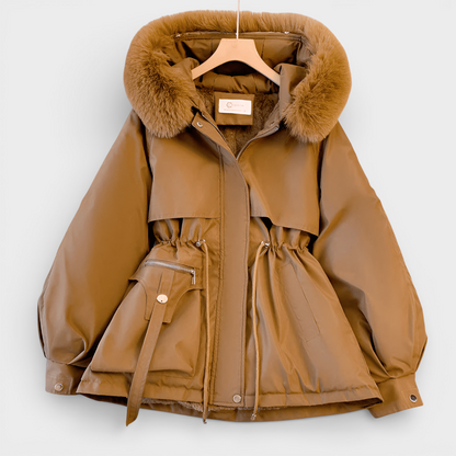 Milana - Casaco Impermeável de Pelo