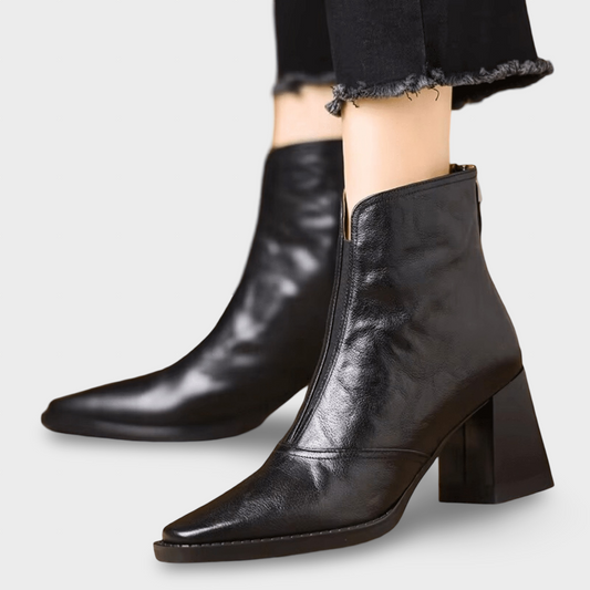 Mariana - Botas de Couro Vintage