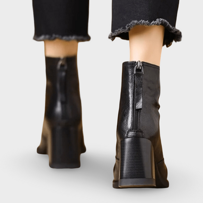 Mariana - Botas de Couro Vintage