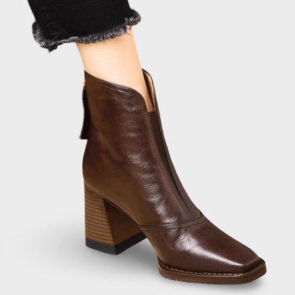 Mariana - Botas de Couro Vintage